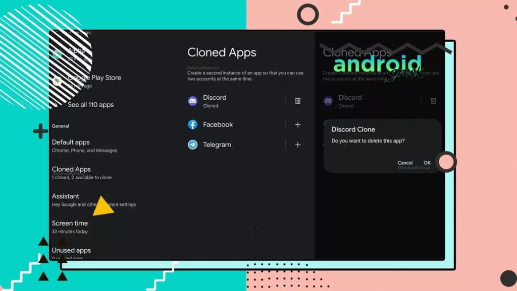 Android-14-cloned-apps