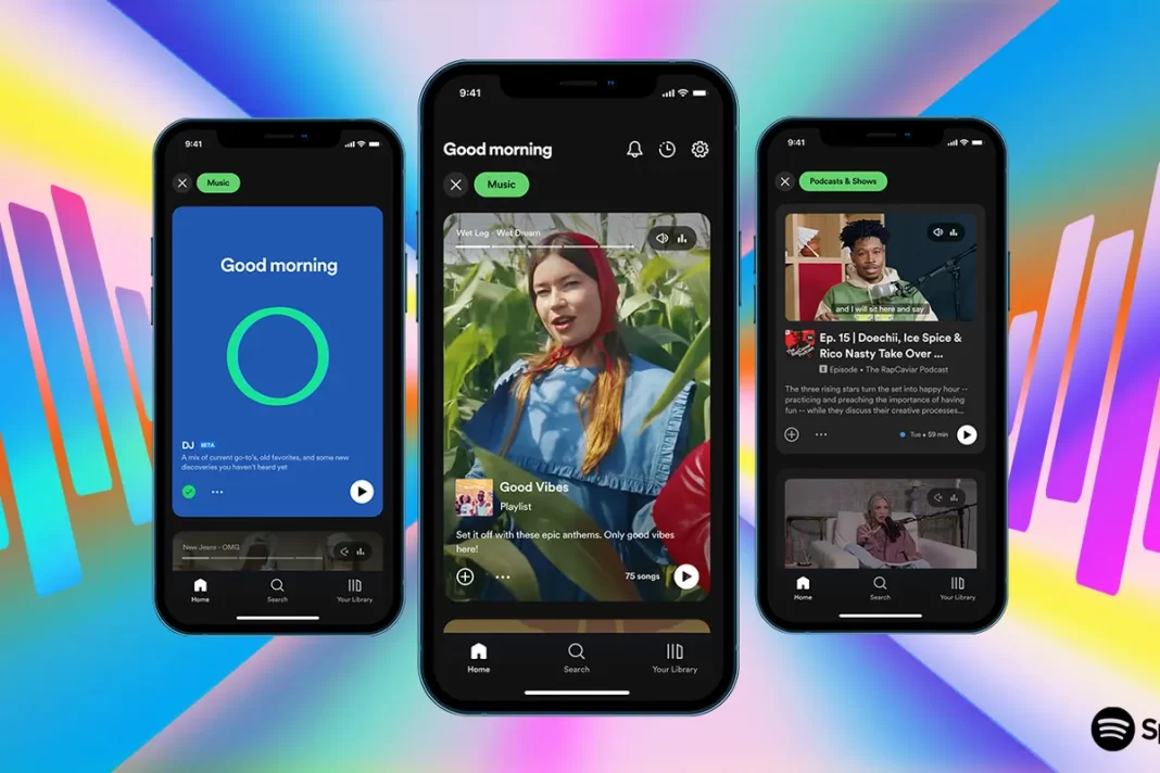 Spotify-redesigned