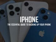 How to backup your iPhone backup-iphone