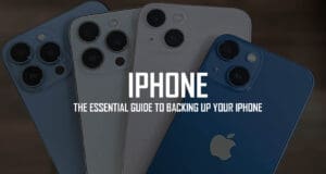 How to backup your iPhone backup-iphone